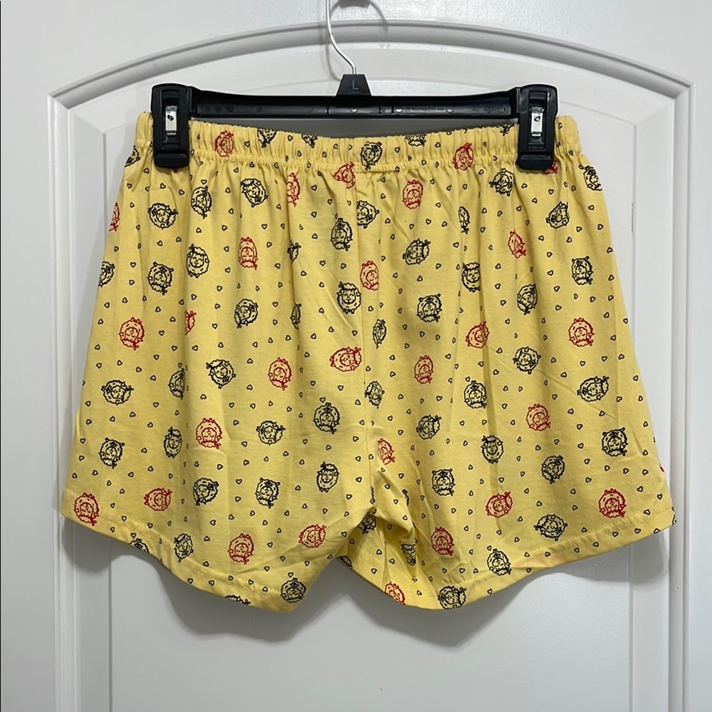 Sheep Pattern Pajama Shorts - Picture 4 of 7